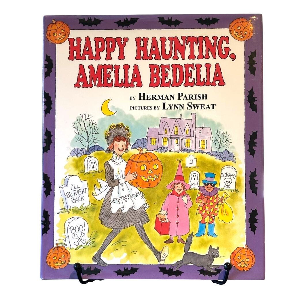 VTG 2004 First Ed., Happy Haunting Amelia Bedelia by Herman Parish, HCDJ